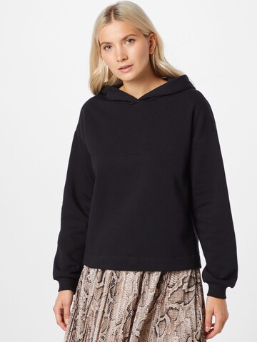 b.young Sweatshirt in Zwart: voorkant