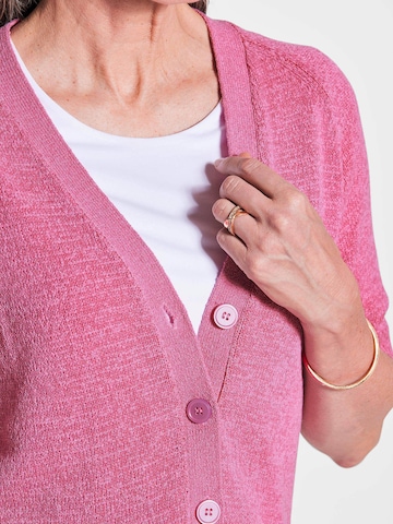 Cardigan Goldner en rose