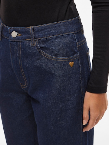 VILA Regular Jeans 'VIKELLY' in Blauw