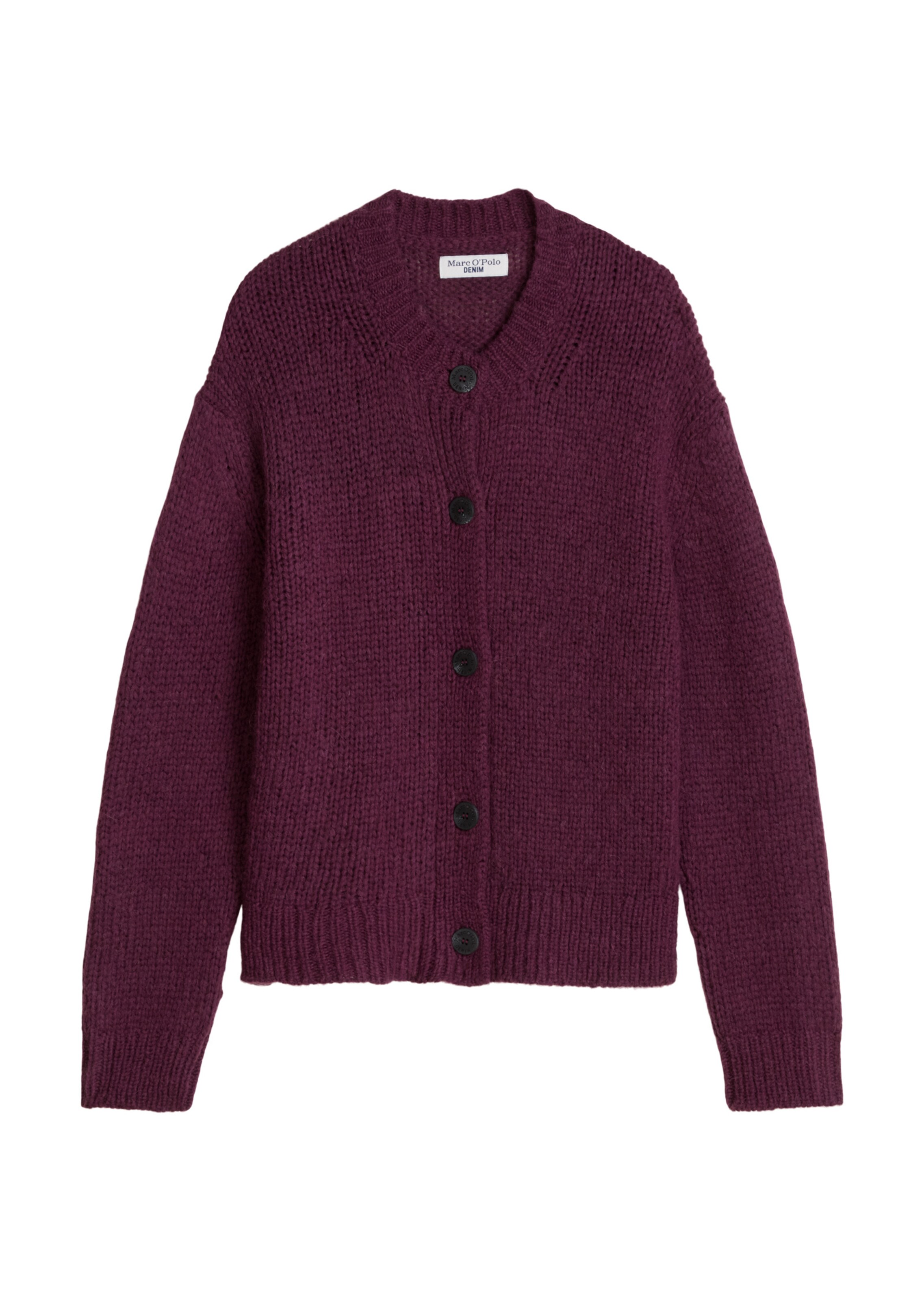 Marc O'Polo DENIM Strickjacke in Rot: Vorderseite