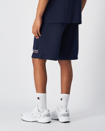 Champion Authentic Athletic Apparel Loosefit Shorts in Blau