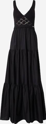 Liu Jo Φόρεμα σε μαύρο: μπροστά