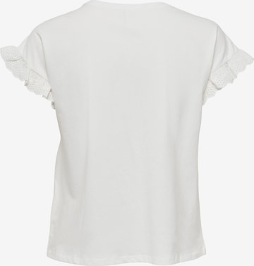 T-shirt 'Iris' ONLY en blanc