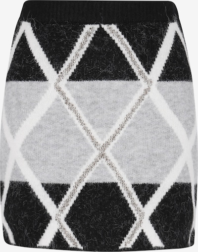 IZIA Hame värissä harmaa / musta / valkoinen, Tuotenäkymä