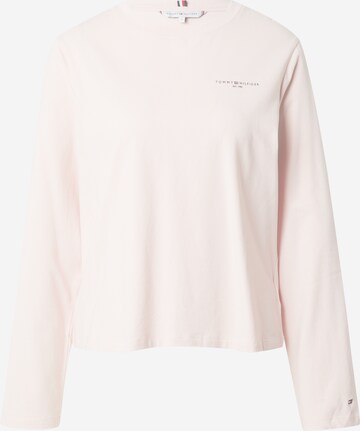 T-shirt '1985' TOMMY HILFIGER en rose : devant