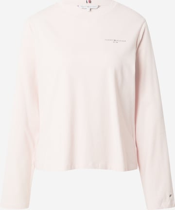 T-shirt '1985' TOMMY HILFIGER en rose : devant