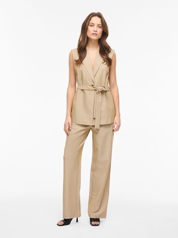 VILA Regular Byxa 'VIMIVO' i beige: framsida