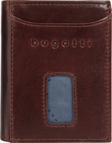 Porte-monnaies 'bugatti Geldbörse SECURE SLIM' bugatti en marron : devant