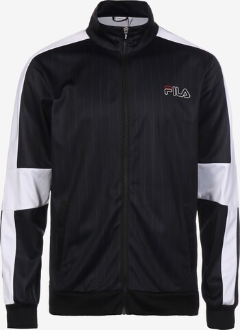 Veste mi-saison 'Jameson' FILA en noir : devant