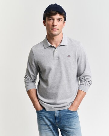 Regular fit Maglietta di GANT in grigio: frontale