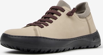 Baskets basses ' Peu Serra ' CAMPER en beige : devant
