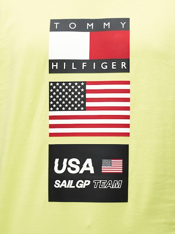 TOMMY HILFIGER Koszulka 'SAILGP SAILING' w kolorze zielony