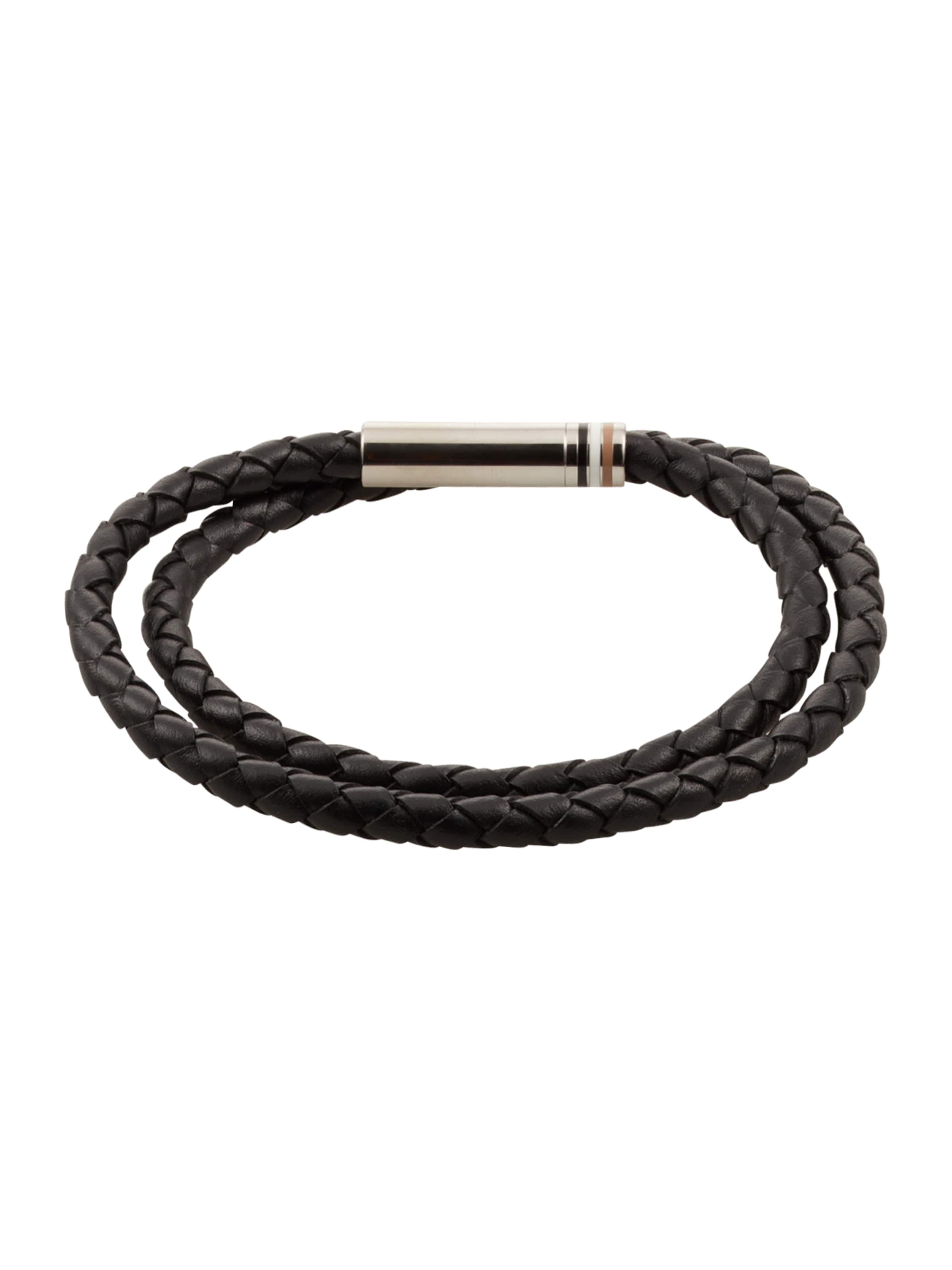 juoda BOSS Apyrankė 'Ares': priekis