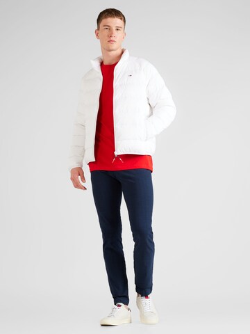 Tommy Jeans Přechodná bunda – bílá