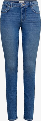 Skinny Jean 'CORAL' ONLY en bleu : devant