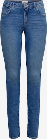 Skinny Jean 'CORAL' ONLY en bleu : devant