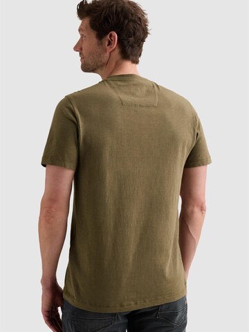 PME Legend Regular fit Skjorta 'Henley T-shirt with badge' i grön