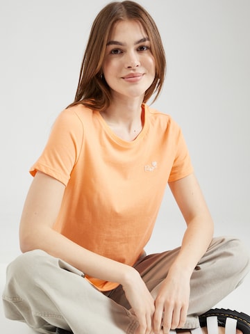 T-shirt 'ADORI LOVE' Ragwear en orange : devant