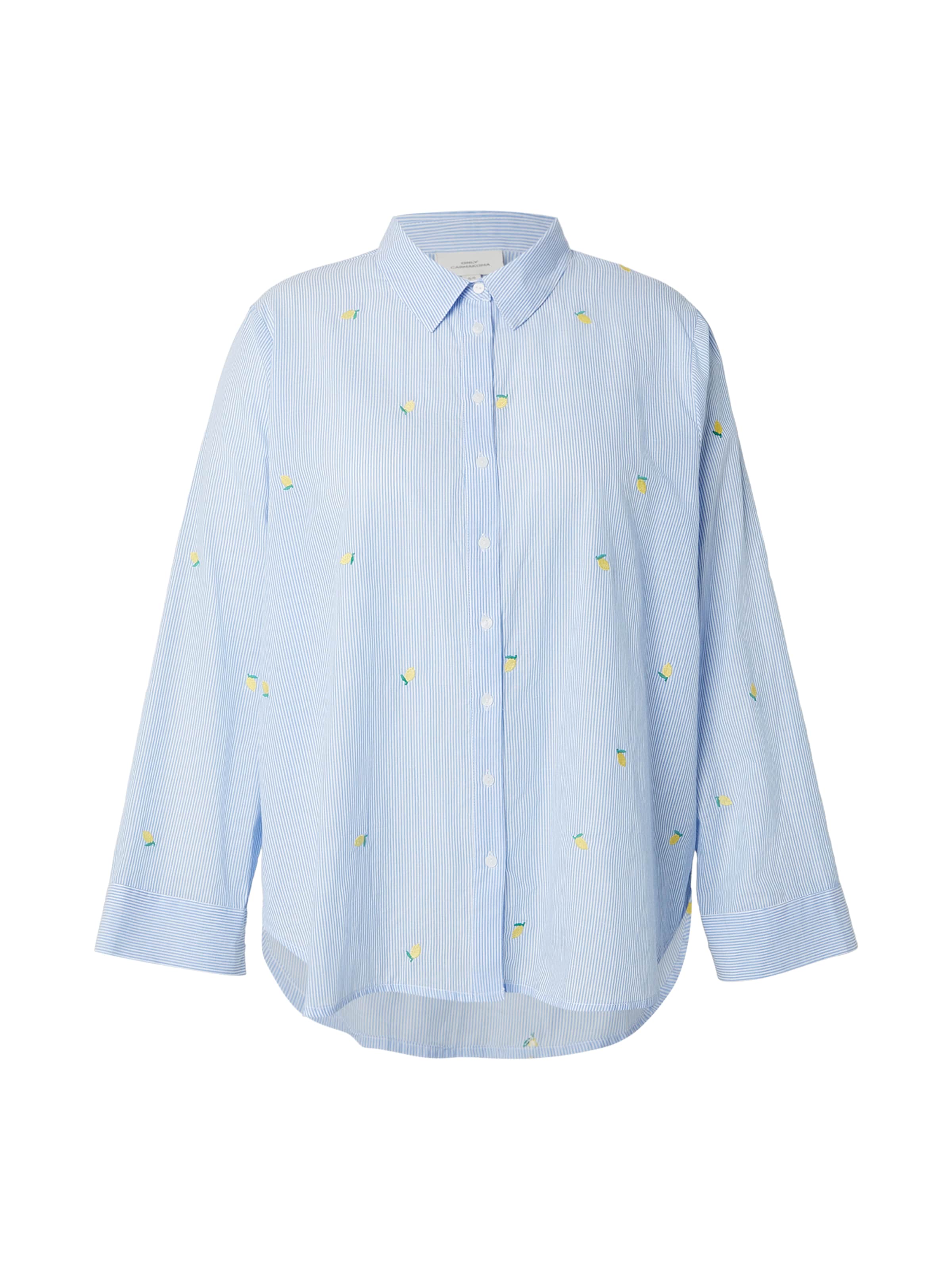 ONLY Carmakoma - Blusa 'CARNEW LINA GRACE' en azul: frente