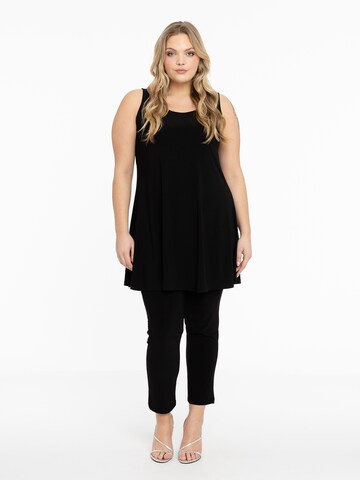 YOEK Regular Broek in Zwart