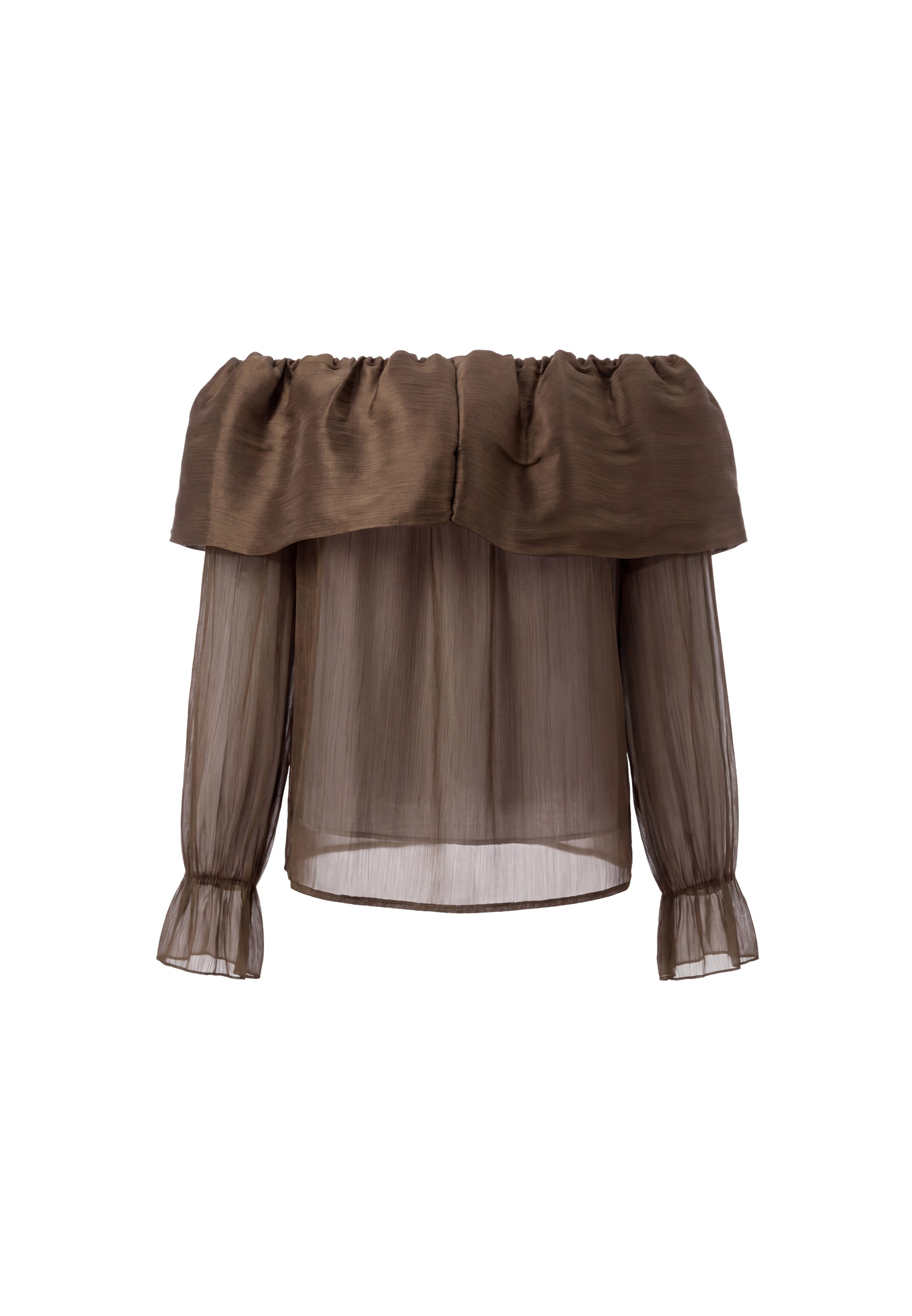 faina Bluse in Braun