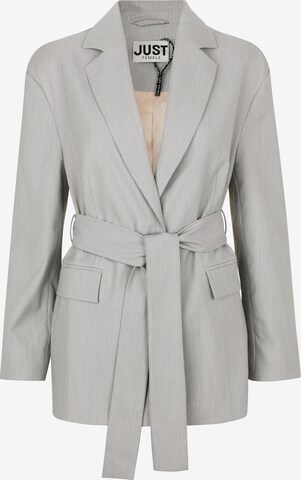 JUST FEMALE Blazer 'Chicago' in Grey: front