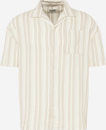 Comfort fit Camicia di Denim Project in beige: frontale