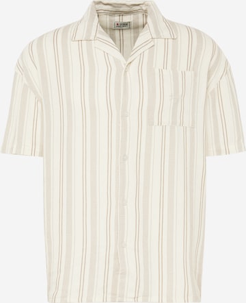 Comfort fit Camicia di Denim Project in beige: frontale
