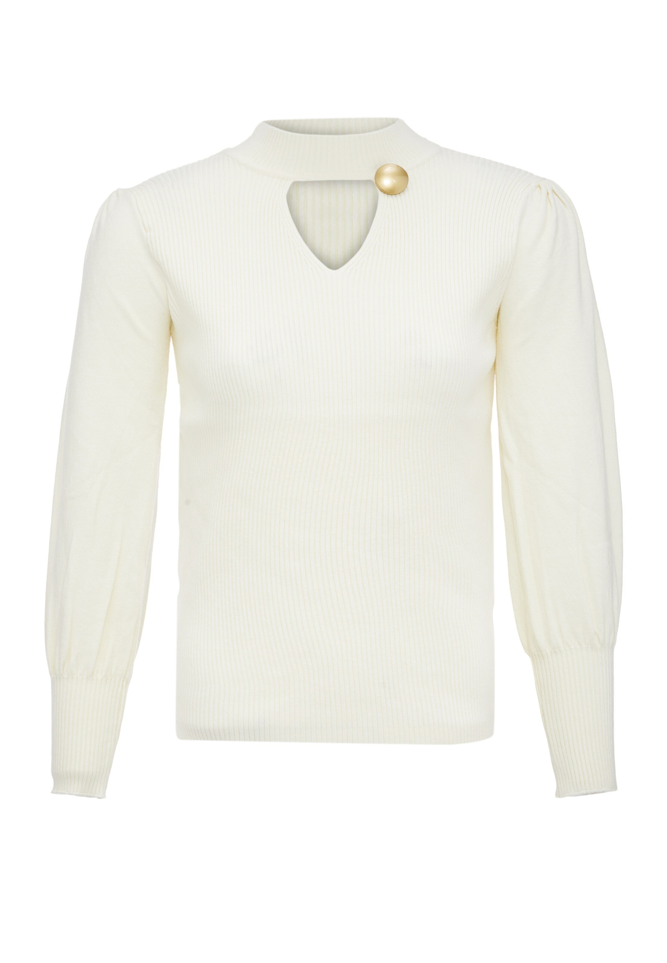 caneva - Pullover em branco: frente