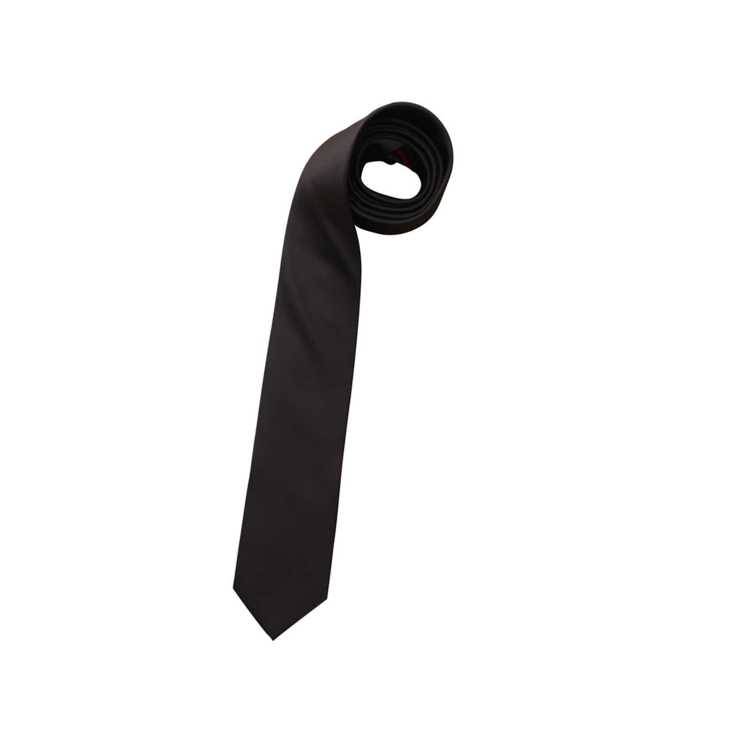 OLYMP Stropdas in Zwart: voorkant