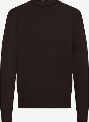 Casual Friday Sweater ' CFHEINE ' in Black: front