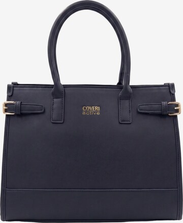 Borsa a mano di Coveri in blu: frontale