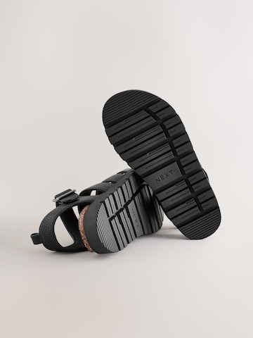 Next - Sandalias en negro