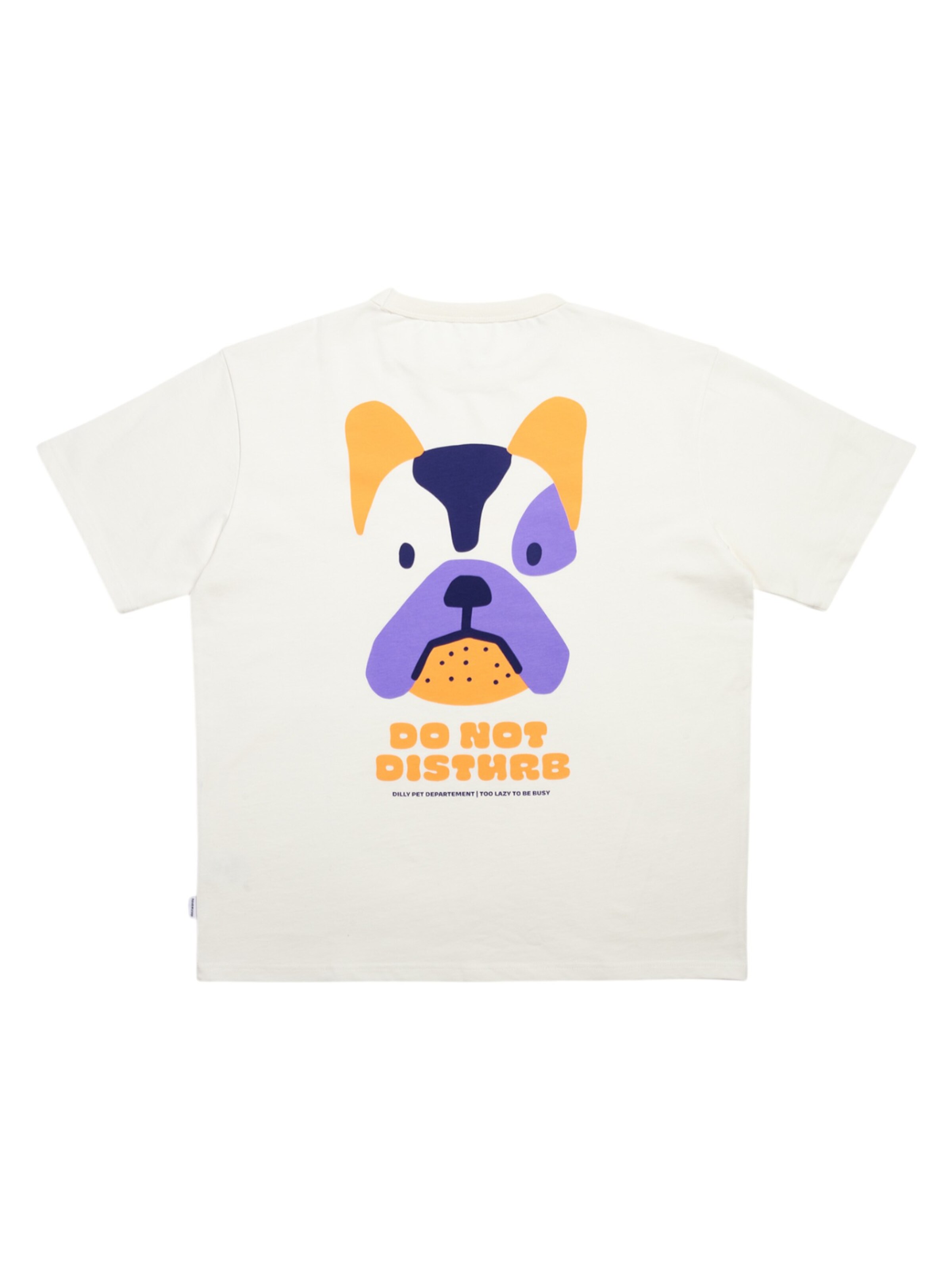 DillySocks Bluser & t-shirts 'Do Not Disturb' i hvid