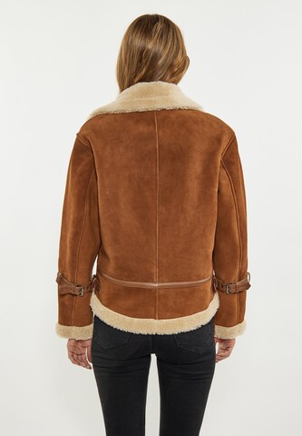 DreiMaster Vintage - Chaqueta de entretiempo en marrón