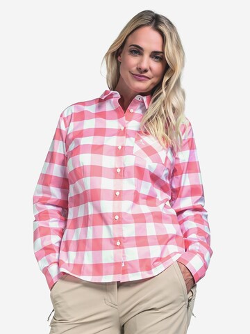 Schöffel - Blusa funcionais 'Moraans' em rosa: frente