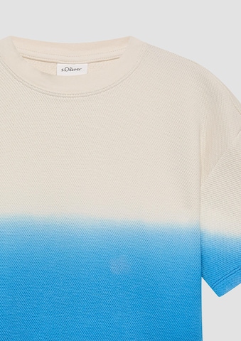 T-Shirt s.Oliver en bleu