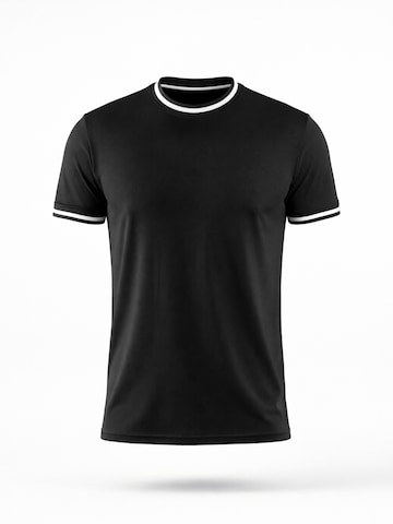 PANTONECLO - Camiseta funcional 'Pantoneclo Men's Gym Short Sleeve T-Shirt' en negro: frente
