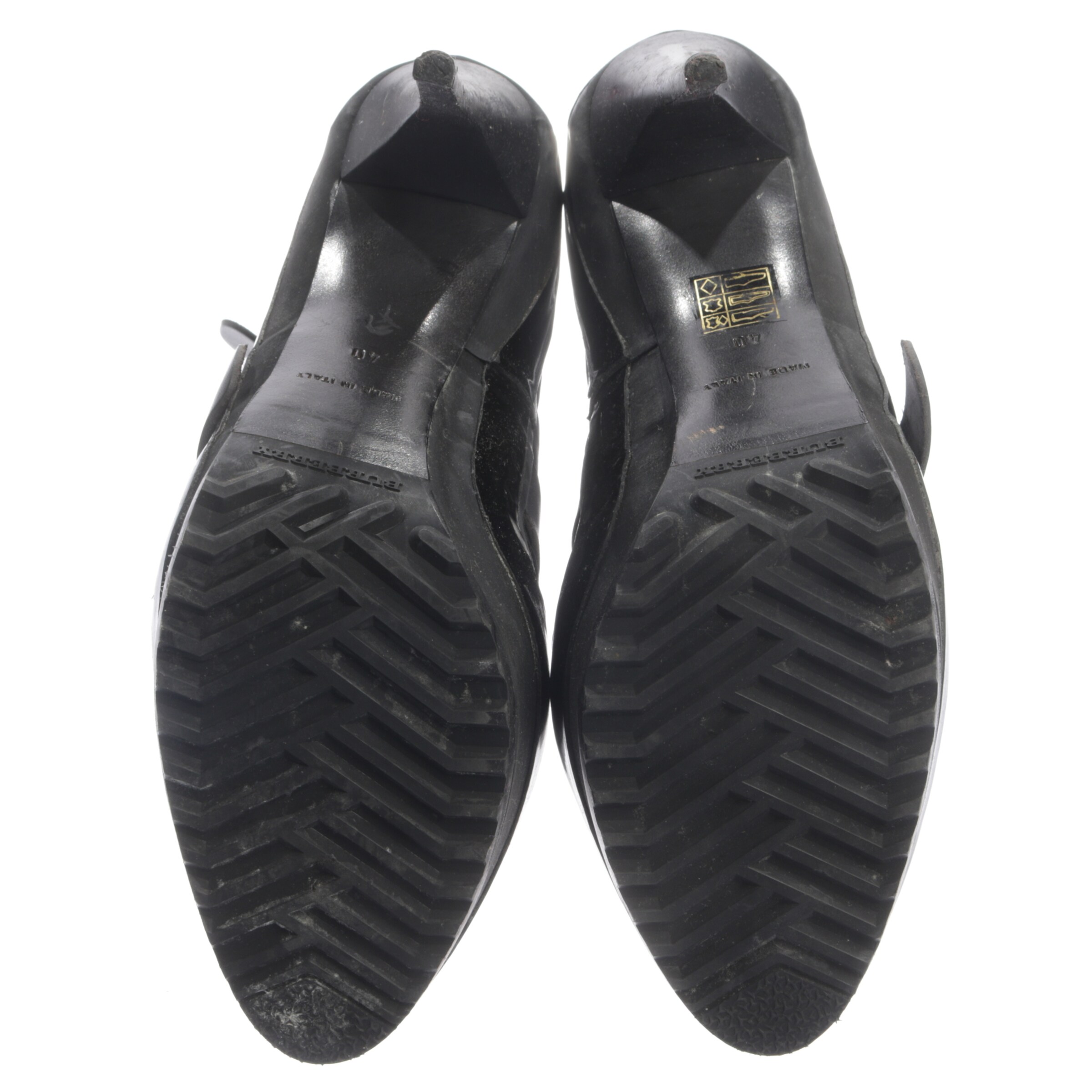 BURBERRY Dress Boots in 40 in Black