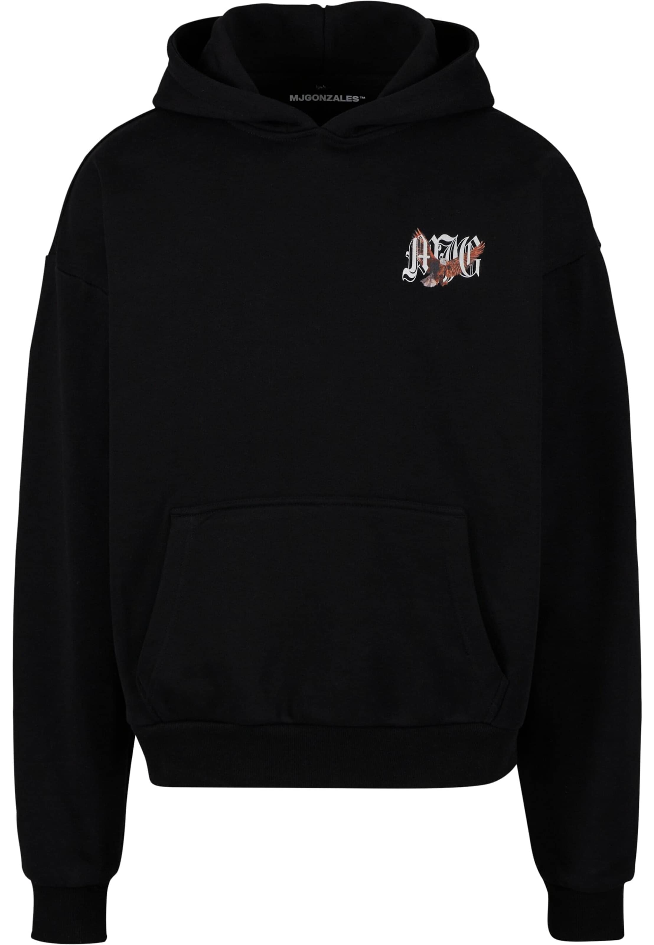 MT Upscale Mikina 'L.A. Not Like Us' – černá: přední strana