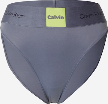 mėlyna Calvin Klein Standartinis Bikinio kelnaitės: priekis