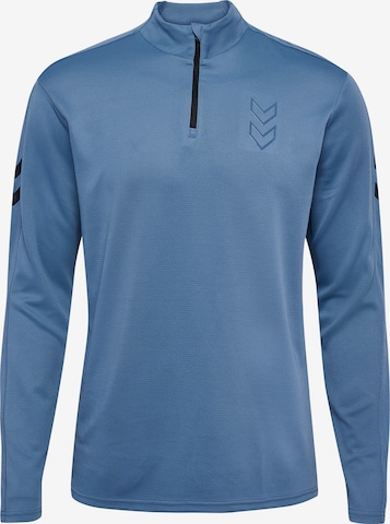 Hummel Athletic Sweatshirt in Blue: front