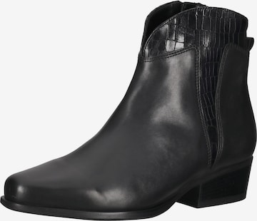 GABOR Ankle Boots in Schwarz: front