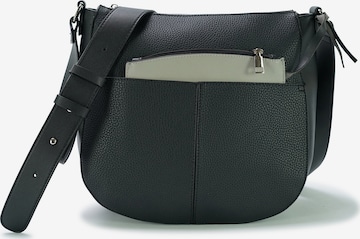 HARPA Shoulder Bag in Black: front