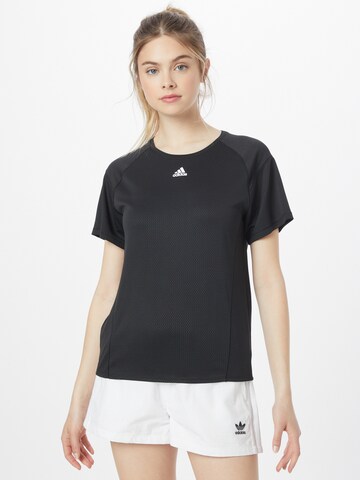ADIDAS SPORTSWEAR Performance Shirt in Black: front