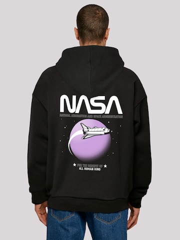 F4NT4STIC Sweatshirt 'NASA' in Schwarz: predná strana