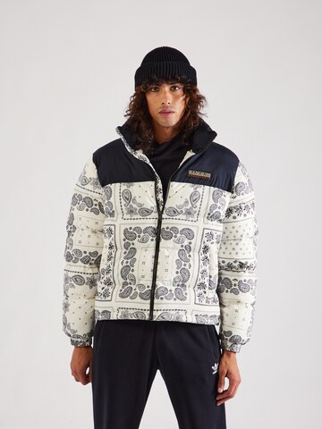 NAPAPIJRI Between-Season Jacket 'HOLIDAY' in Beige: front