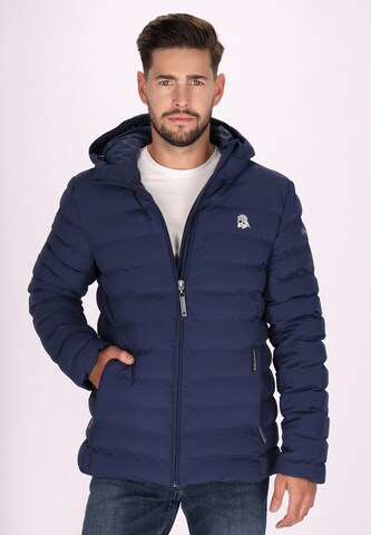 Schmuddelwedda - Chaqueta de invierno en azul: frente