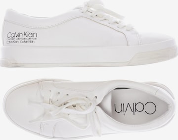 Calvin Klein Sneakers & Trainers in 38,5 in White: front