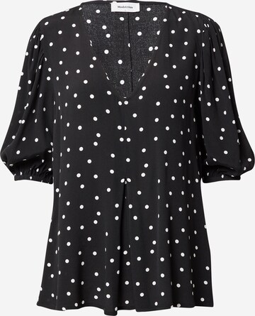 modström Blouse 'Ridder' in Black: front